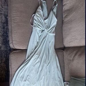 Dusty Sage David’s Bridal Dress